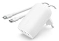 WCC002VFWH cargador de dispositivo móvil Portátil, Smartphone, Tableta Blanco Corriente alterna Carga rápida Interior