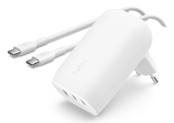 WCC002VFWH cargador de dispositivo móvil Portátil, Smartphone, Tableta Blanco Corriente alterna Carga rápida Interior