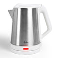 JEHA1723 tetera eléctrica 2 L 1500 W Acero inoxidable, Blanco