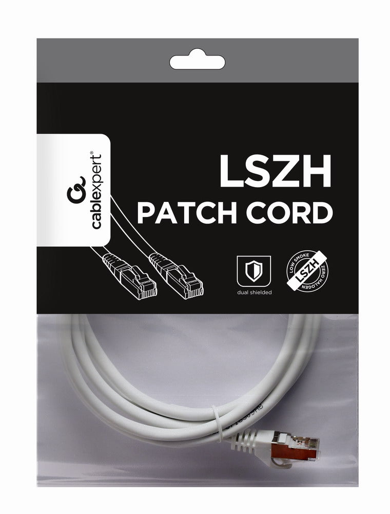 PP6A-LSZHCU-W-2M cable de red Blanco Cat6a S/FTP (S-STP)