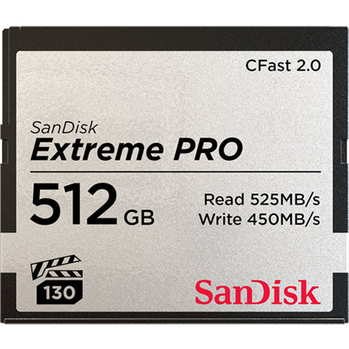 Extreme Pro 512 GB CFast 2.0
