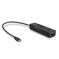 43249 hub de interfaz USB 3.2 Gen 1 (3.1 Gen 1) Type-C 5000 Mbit/s Negro