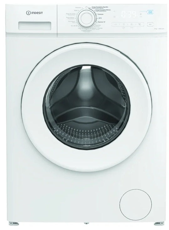 LAVADORA INDESIT IMA864MYTIMESPT 8KG BLANCO 1400RPM A 76 DB DISPLAY DIGITAL CLASE A