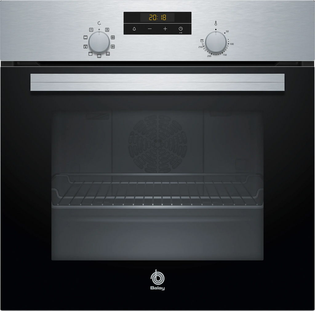 HORNO BALAY 3HB2010X0   MULTIFUNCION INOX 66L APERTURA ABATIBLE (3HB2010X0)