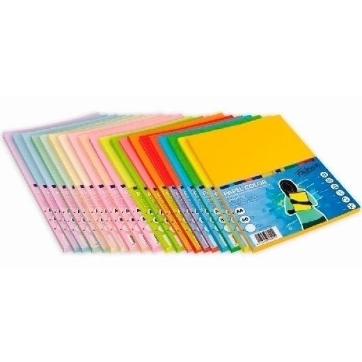 FABRISA PAPEL DIN A3 80GR 1 PAQUETE DE 500 HOJAS COLOR NARANJA