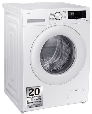LAVADORA SAMSUNG WW90CGC04DTEEC 9KG 1400 RPM CLASE A-10% ECOBUBBLE PANTALLA LED MOTOR INVERTER INICIO DIFERIDO SMART THINGS WIFI VAPOR *1*