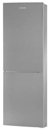 FRIGORIFICO COMBI BECKEN BC5190IX INOX 185X60X65CM NOFROST CLASE D