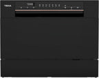 LAVAVAJILLAS TEKA LC24700 BK COMPACTO NEGRO 6 CUBIERTOS 7 PROGRAMAS PROGRAMA ECO Y RAPIDO PROGRAMACION DIFERIDO CLASE F