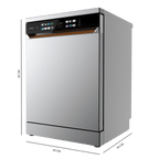Bolero Aguazero 6900 Inox Lavavajillas inox de 15 cubiertos
