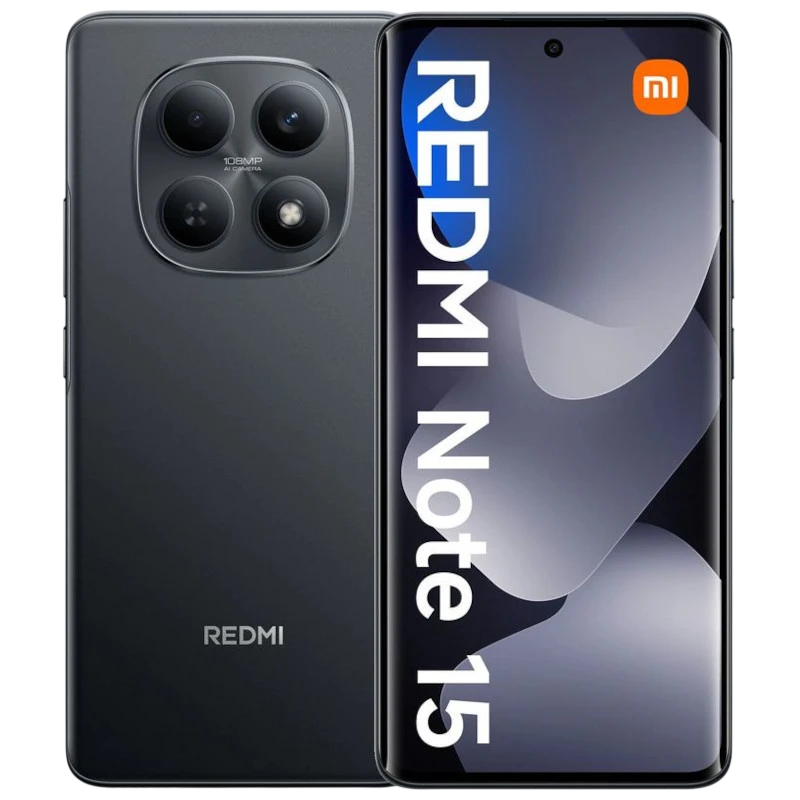 Xiaomi Redmi Note 15 4G 8GB/256GB Negro