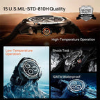 Mibro GS Explorer Negro - Reloj inteligente con GPS y NFC