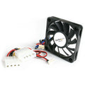 Ventilador de Repuesto para Caja de Ordenador 50x10mm con Conector TX3 y LP4 - Rodamiento de Bolas Recirculantes Ball Bearing