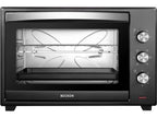 HORNO BECKEN BMO9911 2000W 60 LITROS 6 POTENCIAS GRILL CONTROL DE TEMPERATURA MANUAL LUZ INTERIOR