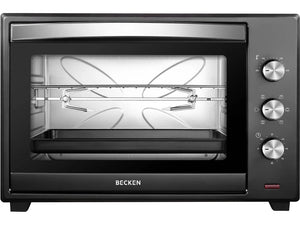 HORNO BECKEN BMO9911 2000W 60 LITROS 6 POTENCIAS GRILL CONTROL DE TEMPERATURA MANUAL LUZ INTERIOR