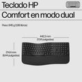 Combo de teclado y ratón de modo dual 685 Comfort