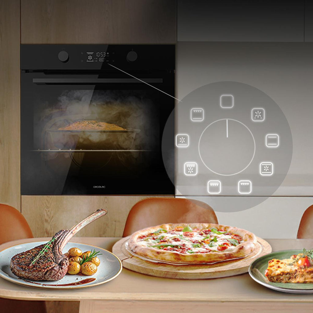 Bolero Hexa P526000 Glass Black A Horno Integrable
