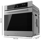 Bolero Hexa AF316000 Inox A Horno integrable