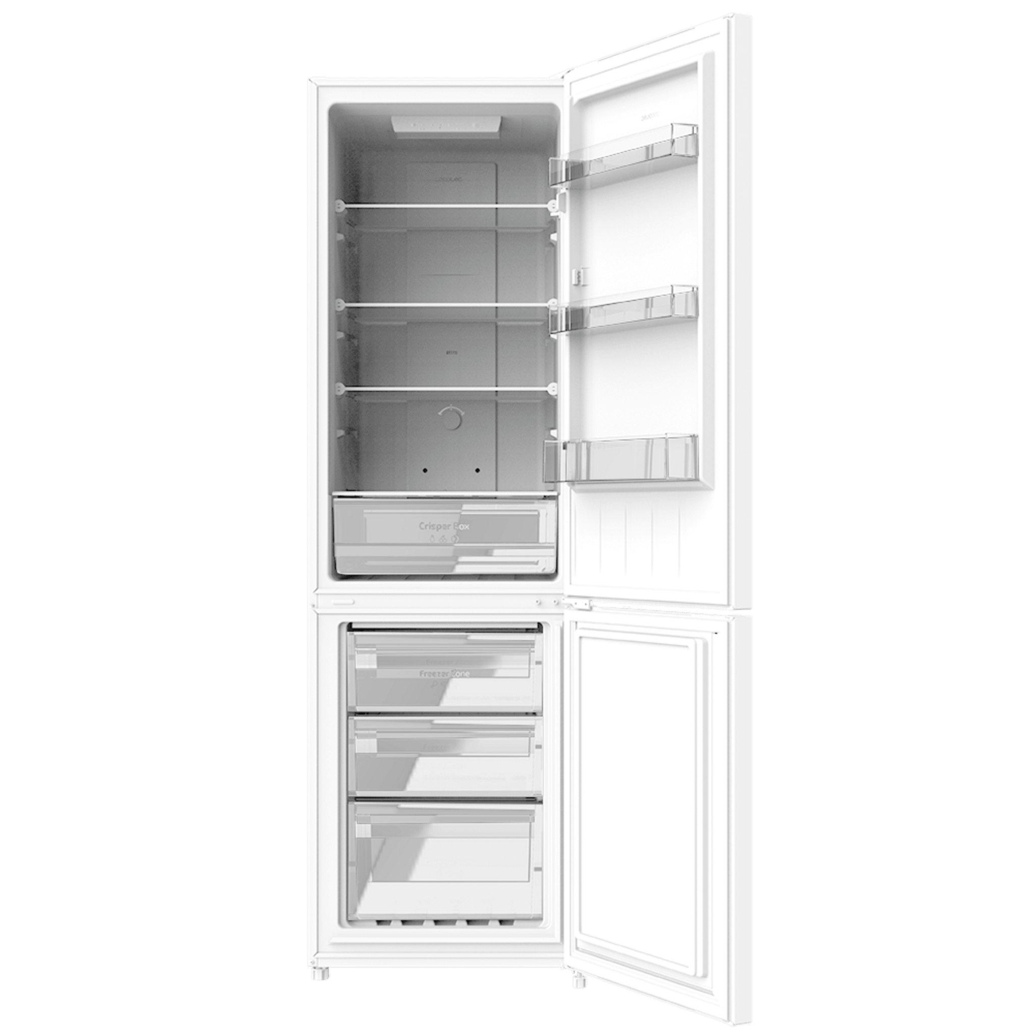 Frigorífico Bolero CoolMarket Combi 250 White E Frigorífico combi con nevera y congelador