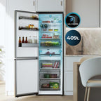 Bolero CoolMarket Combi 409 Inox E Frigorífico