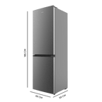 Bolero CoolMarket Combi 296 DF Dark Frigorífico combi