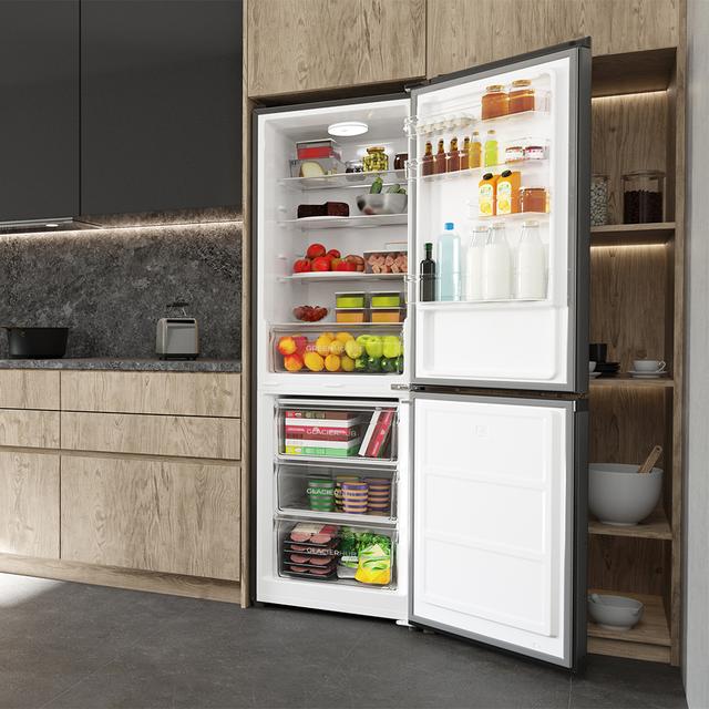 Bolero CoolMarket Combi 296 DF Dark Frigorífico combi