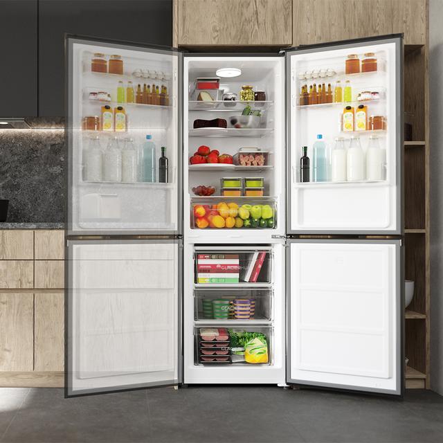 Bolero CoolMarket Combi 296 DF Dark Frigorífico combi