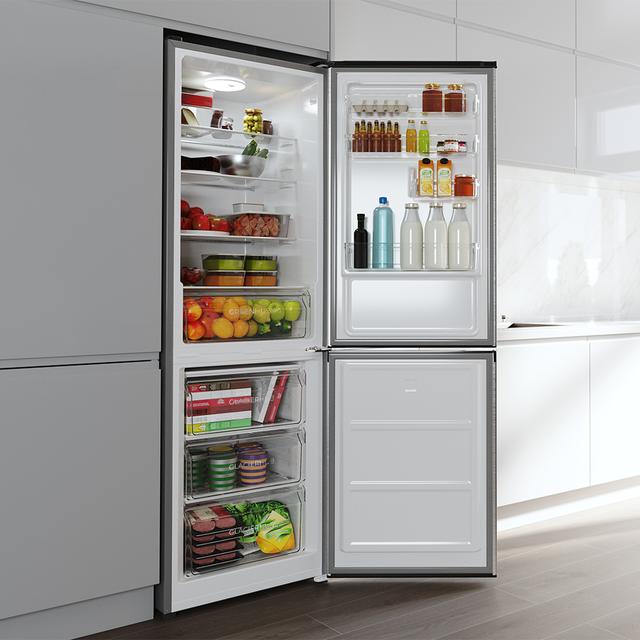 Bolero CoolMarket Combi 296 DF Inox Frigorífico combi