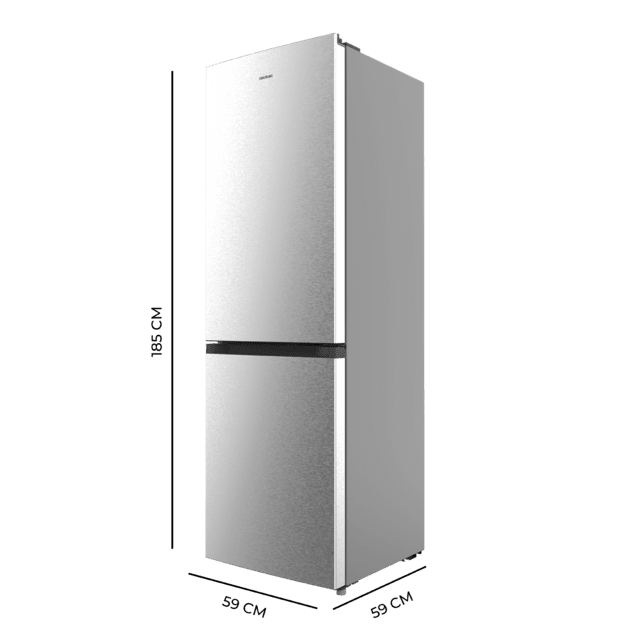 Bolero CoolMarket Combi 296 DF Inox Frigorífico combi