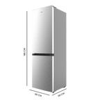 Bolero CoolMarket Combi 296 DF Inox Frigorífico combi