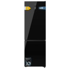 Bolero CoolMarket Combi 456 Black Glass E Frigorífico Combi