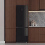 Bolero CoolMarket Combi 456 Black Glass E Frigorífico Combi