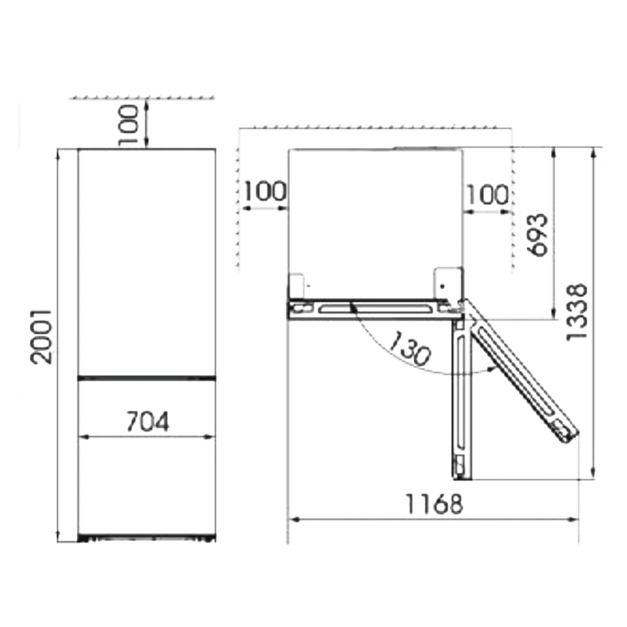 Frigorífico combi Cecotec Bolero CoolMarket Combi 495 Dark E