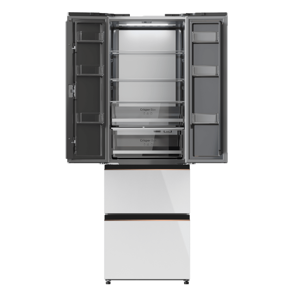 Bolero CoolMarket Combi F2D 400 White Glass E Frigorífico Combi