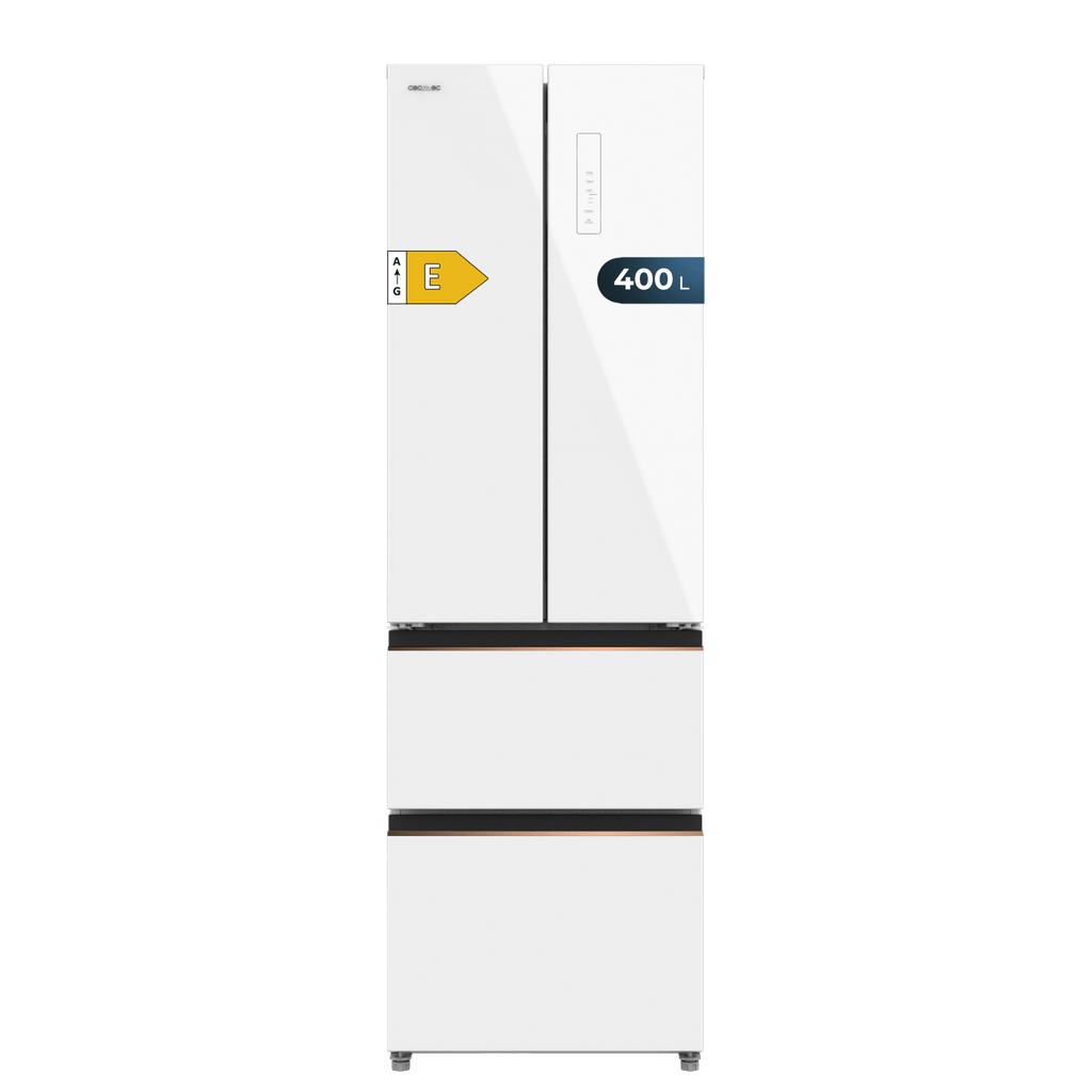 Bolero CoolMarket Combi F2D 400 White Glass E Frigorífico Combi