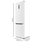 Bolero CoolMarket Combi 356 White E Frigorífico combi
