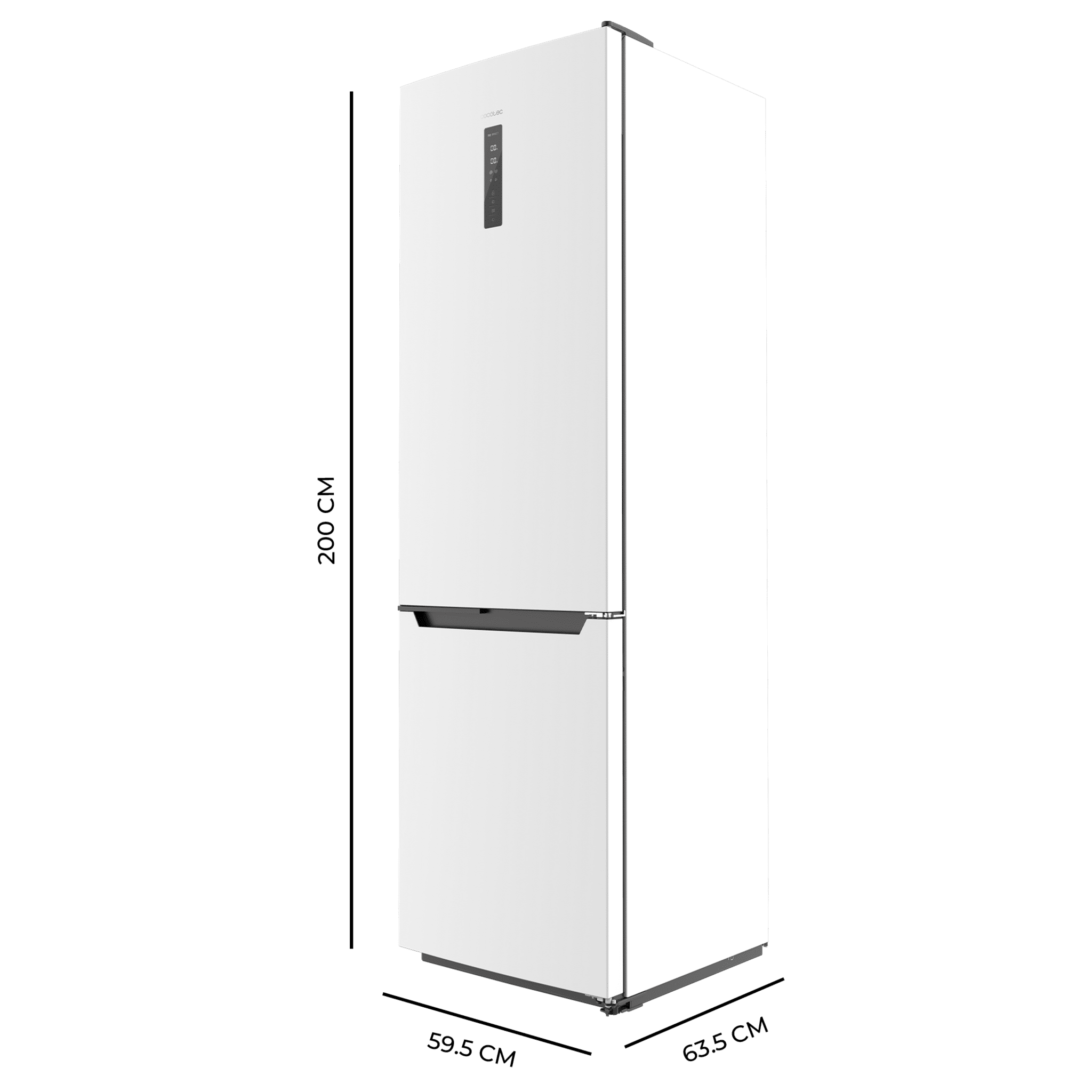 Bolero CoolMarket Combi 356 White E Frigorífico combi