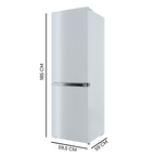 Bolero CoolMarket Combi 296 DF White Frigorífico