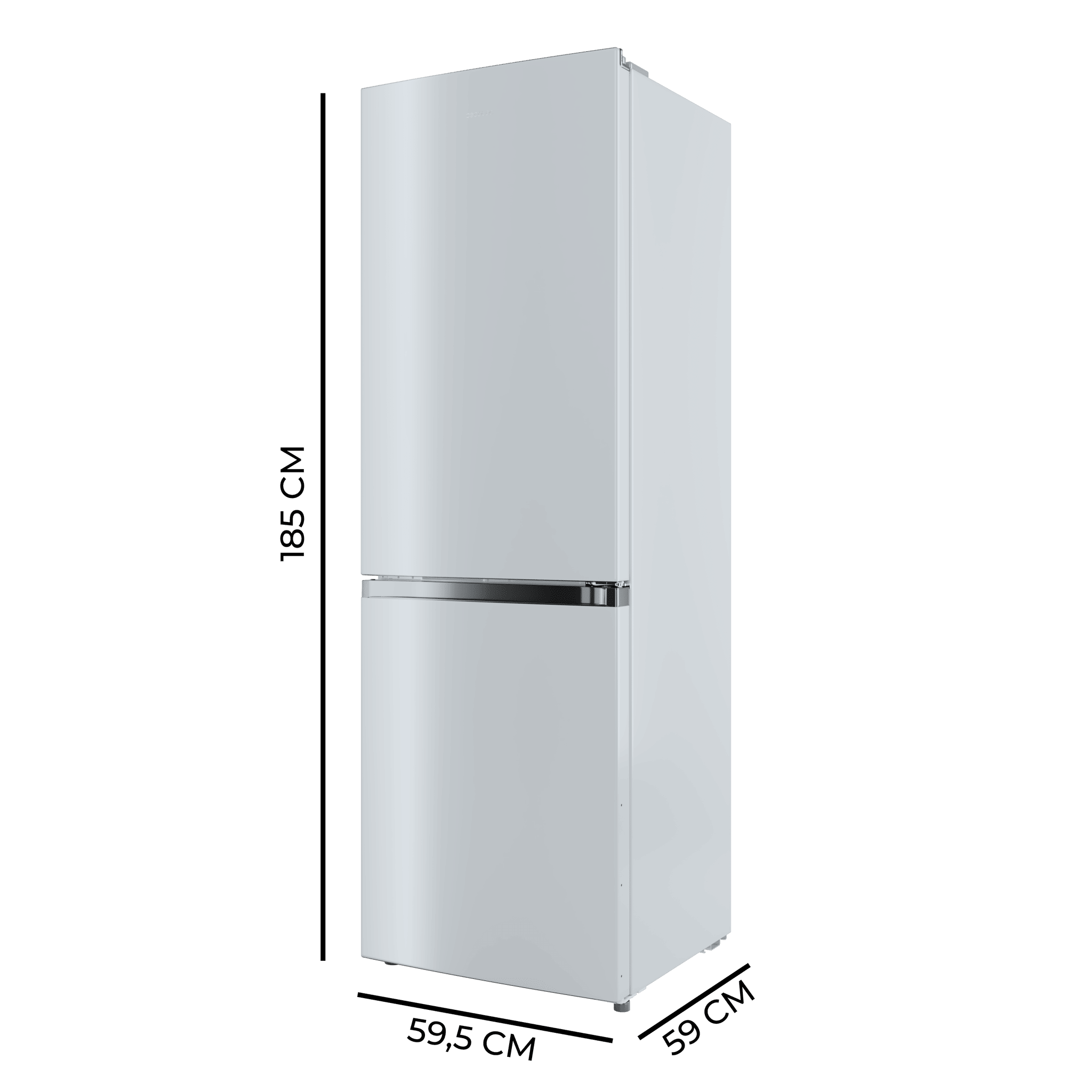Bolero CoolMarket Combi 296 DF White Frigorífico