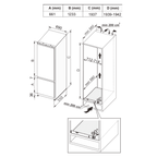 Bolero CoolMarket Combi BI-D FLW 341 E Frigorífico Combi