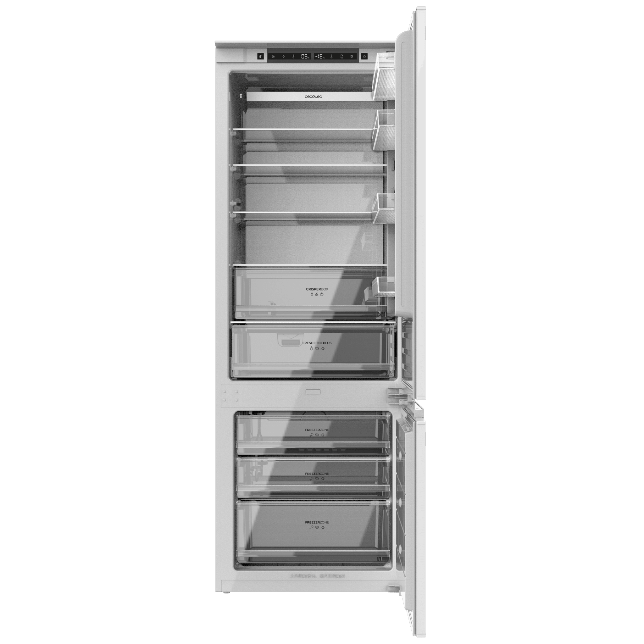 Bolero CoolMarket Combi BI-D FLW 341 E Frigorífico Combi