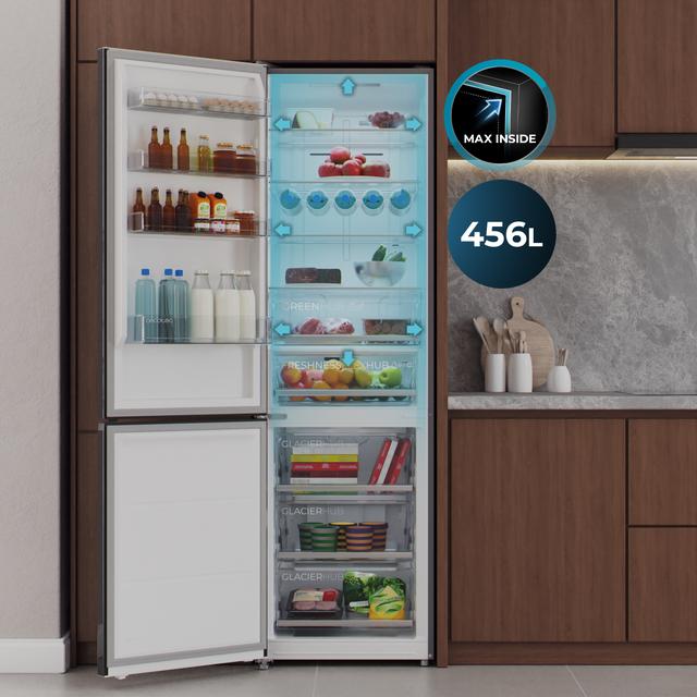 Bolero CoolMarket Combi 456 Dark C Frigorífico Combi