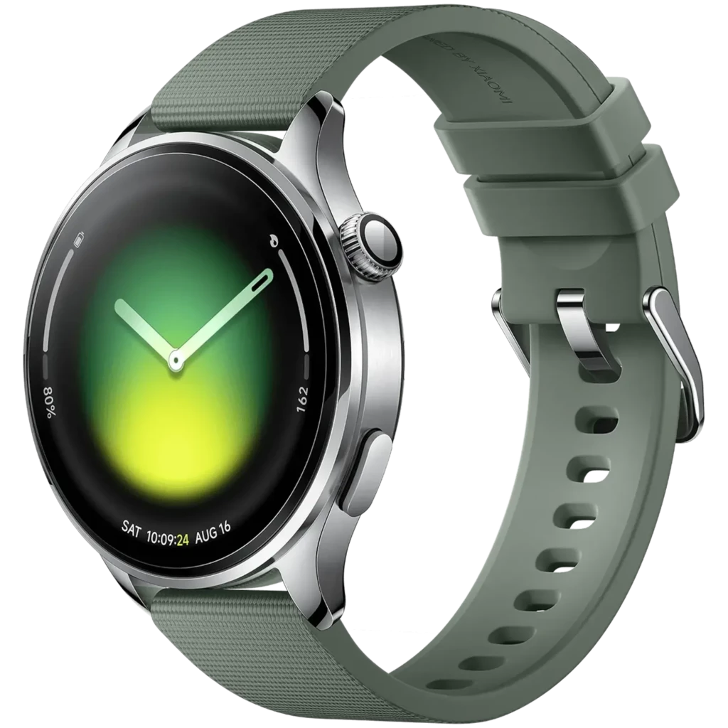 Xiaomi Watch 5 Verde Enebro - Reloj inteligente con GPS