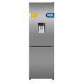 Bolero CoolMarket Combi 322i WD Inox E Frigorífico Combi Acero Inoxidable con Dispensador de Agua