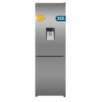 Bolero CoolMarket Combi 322i WD Inox E Frigorífico Combi Acero Inoxidable con Dispensador de Agua