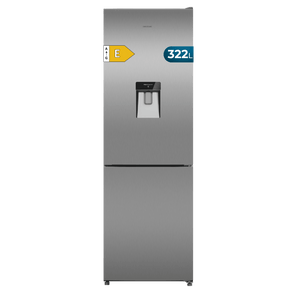 Bolero CoolMarket Combi 322i WD Inox E Frigorífico Combi Acero Inoxidable con Dispensador de Agua