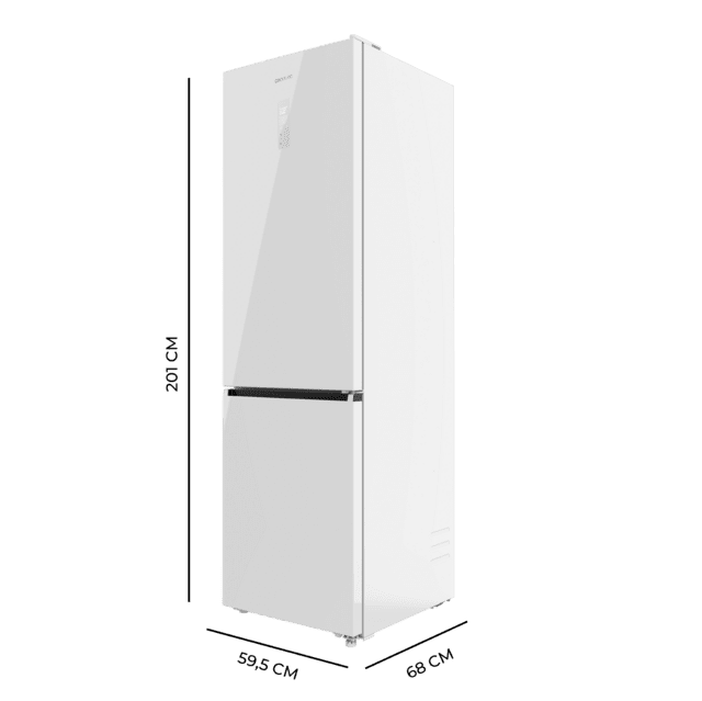 Bolero CoolMarket Combi 456 White Glass E