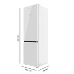 Bolero CoolMarket Combi 456 White Glass E