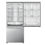 Bolero CoolMarket Combi FD 499 Inox E Frigorífico Americano Combi