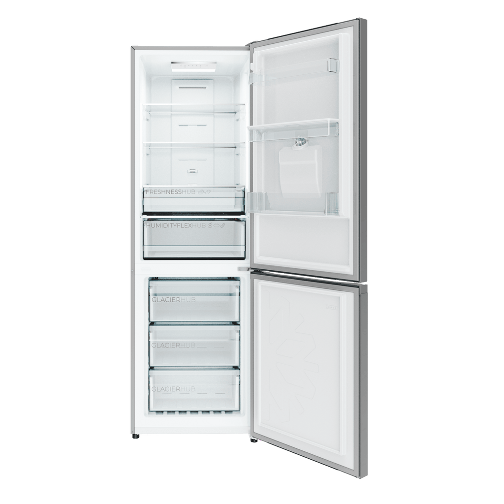 Bolero CoolMarket Combi 322i WD Inox E Frigorífico Combi Acero Inoxidable con Dispensador de Agua