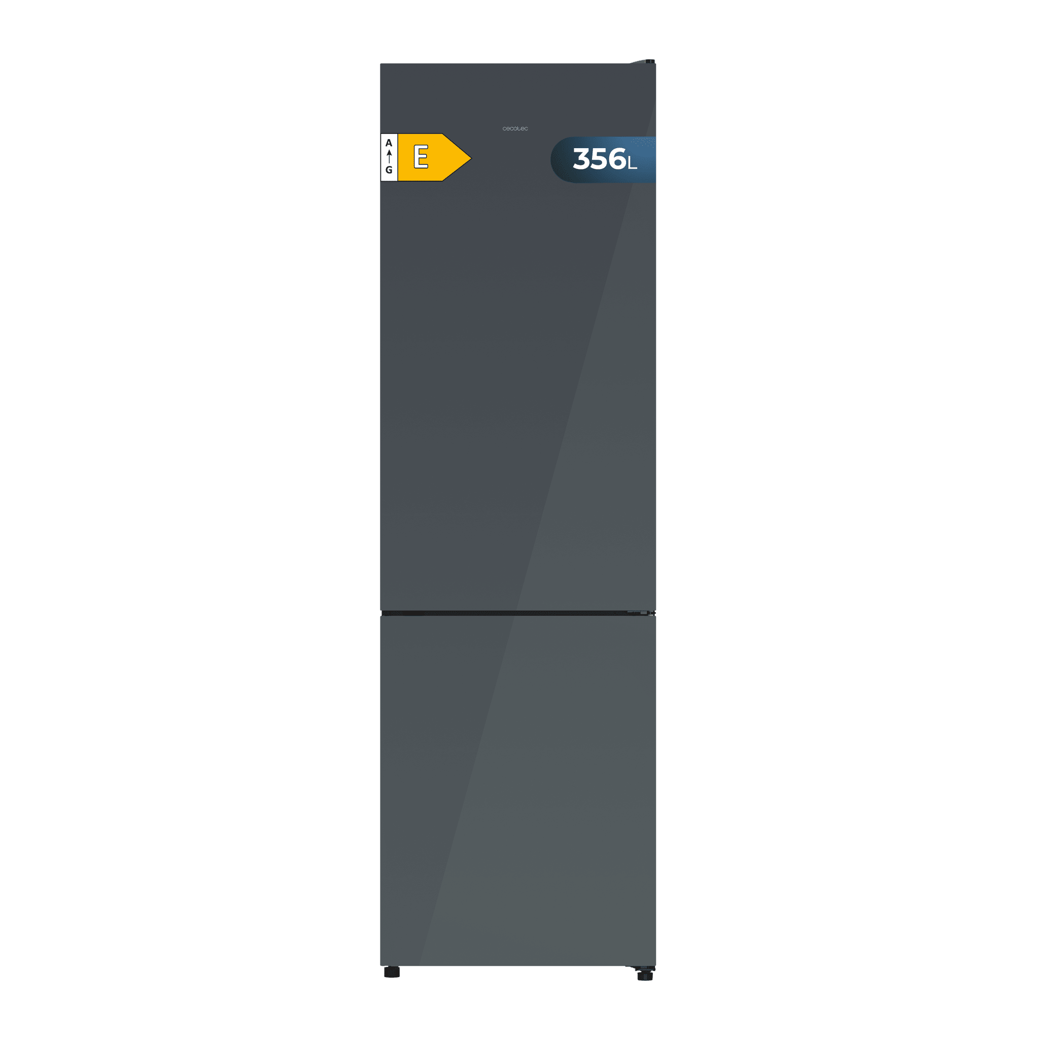 Bolero CoolMarket Combi 356i Grey Glass E Frigorífico Combi Cristal Gris
